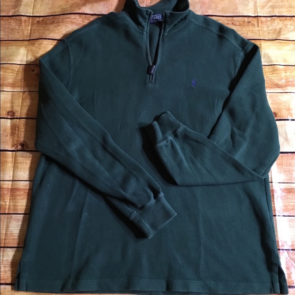 Polo Ralph Lauren Half ZIP Mock Turtle Sweater